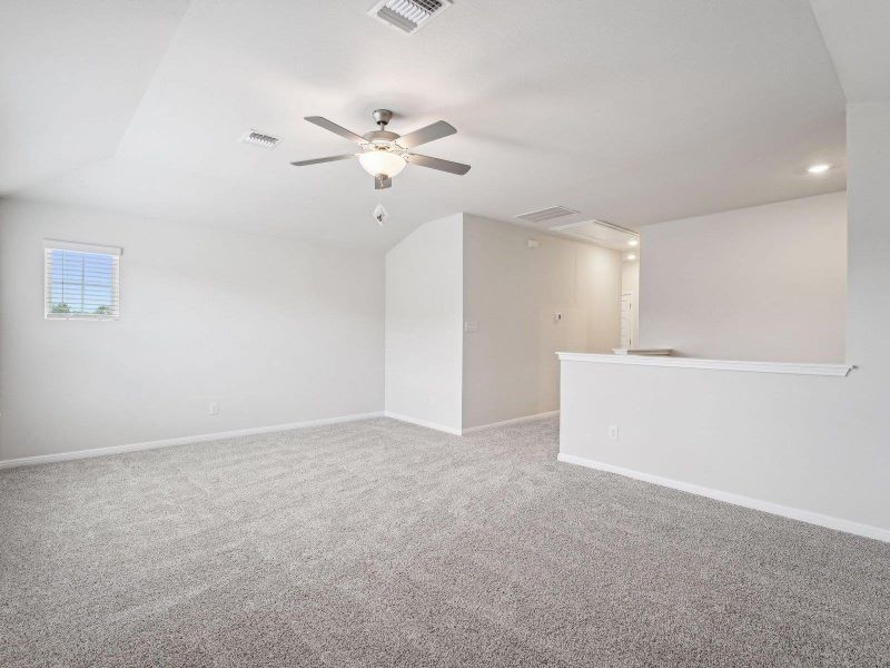 Spacious, unfurnished interior of a new home in Riverbend at Double Eagle - Boulevard Collection, Cedar Creek (Image 30). Spacious, unfurnished interior of a new home in Riverbend at Double Eagle - Boulevard Collection, Cedar Creek (Image 30).