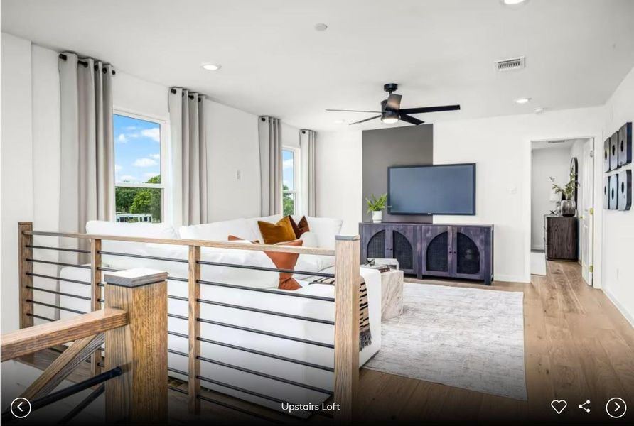 Interior photos- Photo of Pulte model home with same floor plan, not of actual home listed.