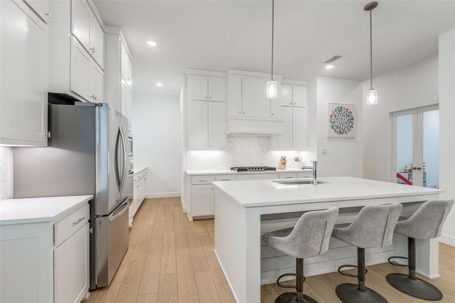 Furnished interior view inside a new home in Painted Tree - South, McKinney (Image 16).