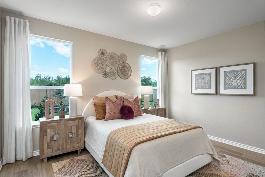 Representative furnished interior of a home built from the 1243 Modeled by KB Home in Southton Cove, Elmendorf (Image 6).