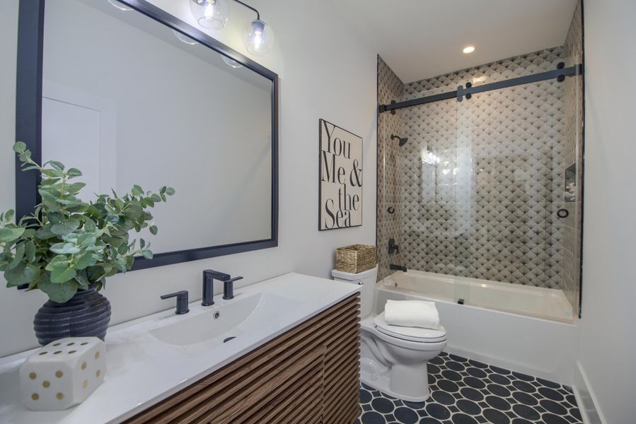 Furnished interior view inside a new home in , Mount Pleasant (Image 51).