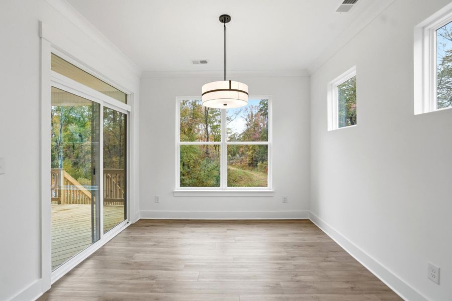 Spacious, unfurnished interior of a new home in Villas at Prestwick, Mooresville (Image 25).