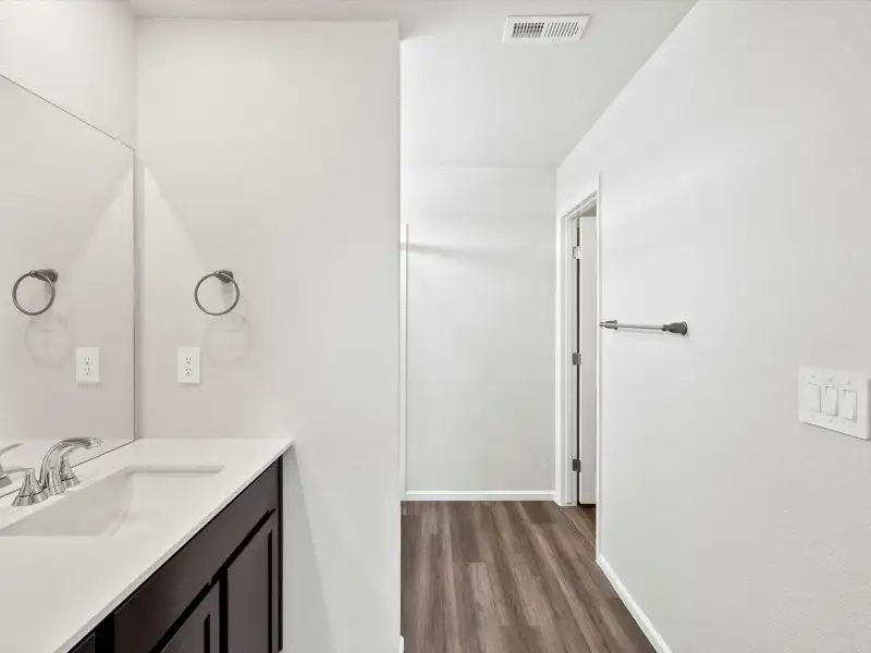 Furnished interior view inside a new home in Poudre Heights: The Meadow Collection, Windsor (Image 7).