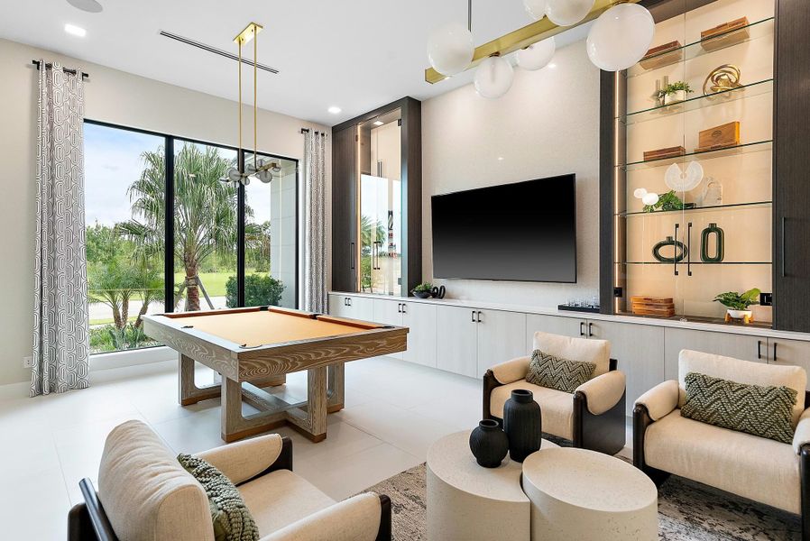 Representative furnished interior of a home built from the Keenan 58 by GHO Homes in Tesoro Club, Port St. Lucie (Image 5). Representative furnished interior of a home built from the Keenan 58 by GHO Homes in Tesoro Club, Port St. Lucie (Image 5).