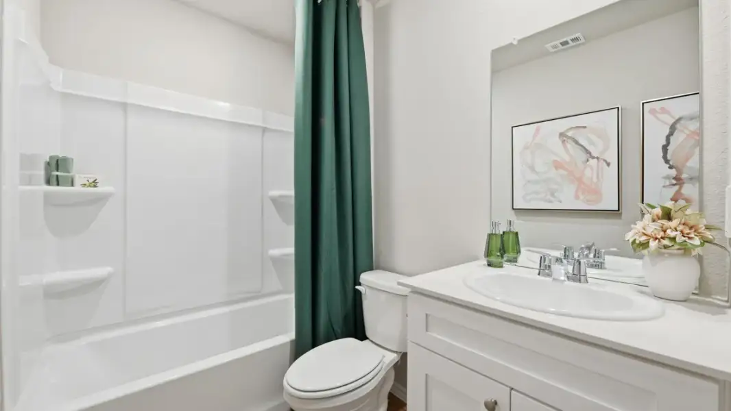 Furnished interior view inside a new home in Hadley Farms, Godley (Image 30).