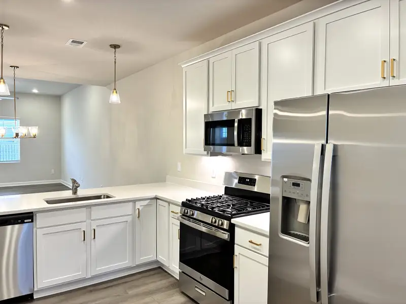 Furnished interior view inside a new home in Miller Park, Greenville (Image 8).