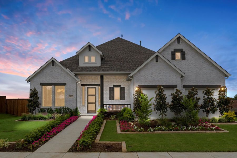 Front exterior of a home in the River Ranch community, located in Van Alstyne, TX (Image 22). Front exterior of a home in the River Ranch community, located in Van Alstyne, TX (Image 22).