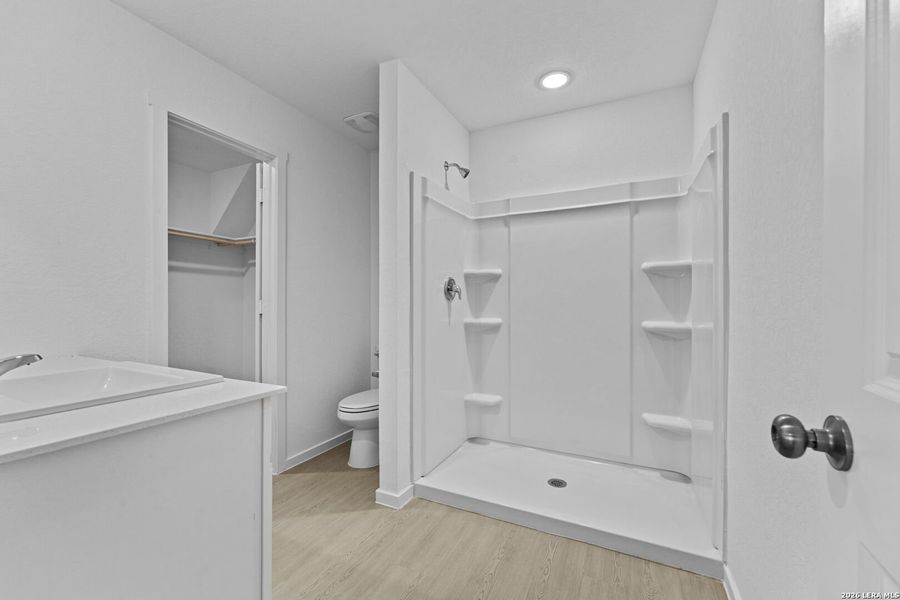 Furnished interior view inside a new home in Waterwheel, San Antonio (Image 8).