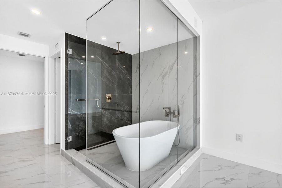 Furnished interior view inside a new home in , Miami (Image 7).