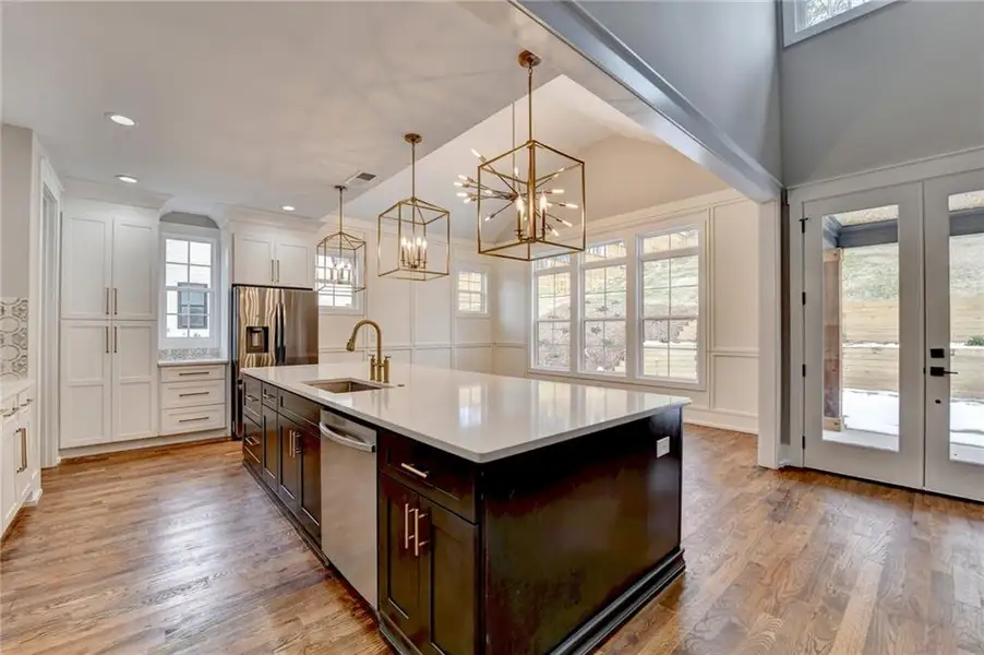 Furnished interior view inside a new home in , Snellville (Image 7).
