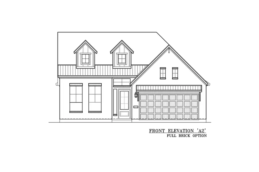 Representative exterior photo of a completed home built from the Lauren by Chesmar Homes in Buffalo Crossing – New Phase Now Preselling, Cibolo, TX (Image 3).