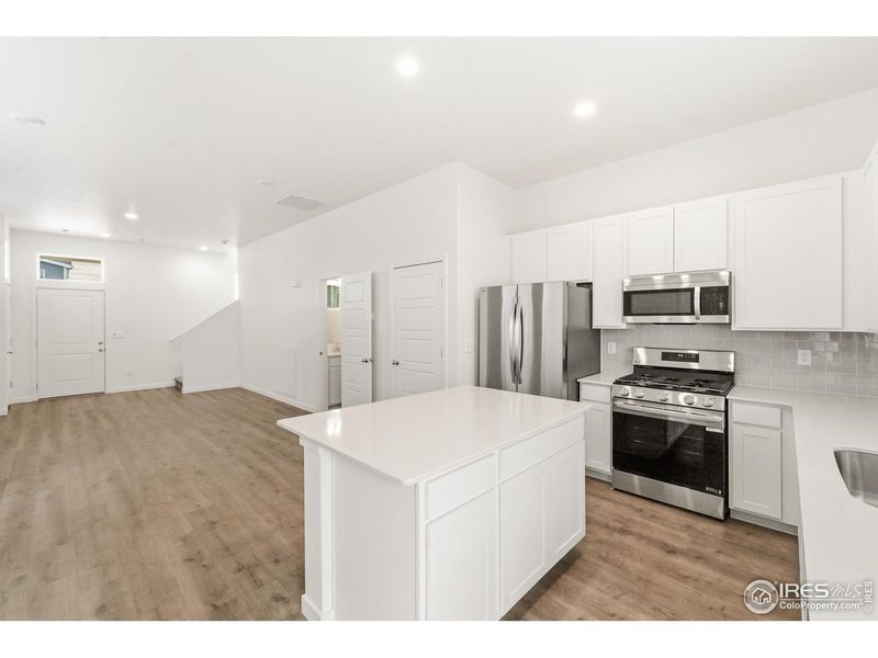 Furnished interior view inside a new home in Liberty Draw, Evans (Image 8).