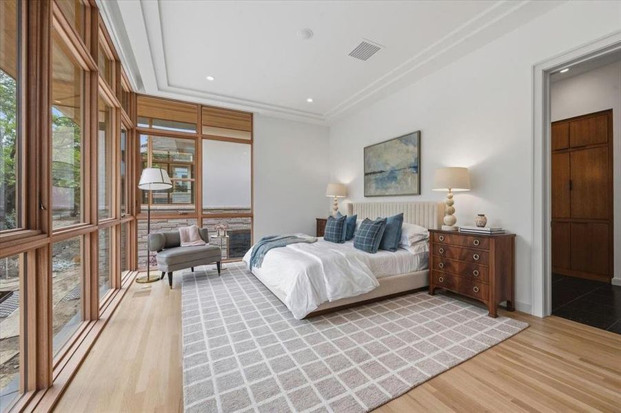 Furnished interior view inside a new home in , Fort Worth (Image 33).