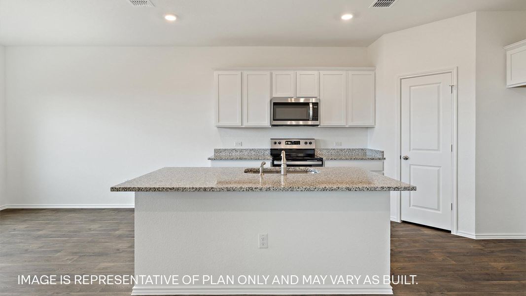Furnished interior view inside a new home in Palomino, Manor (Image 3). Furnished interior view inside a new home in Palomino, Manor (Image 3).