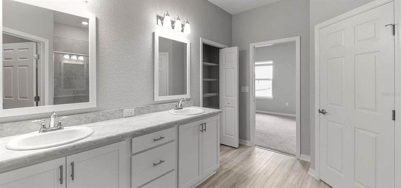 Furnished interior view inside a new home in Vista Trace, Belleview (Image 7).