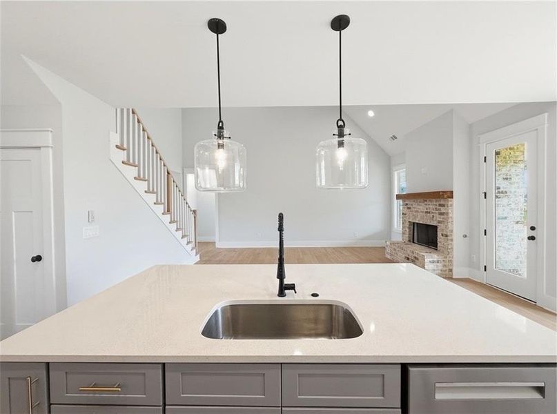 Close-up of interior finishes inside a home in , Rydal (Image 21). Close-up of interior finishes inside a home in , Rydal (Image 21).