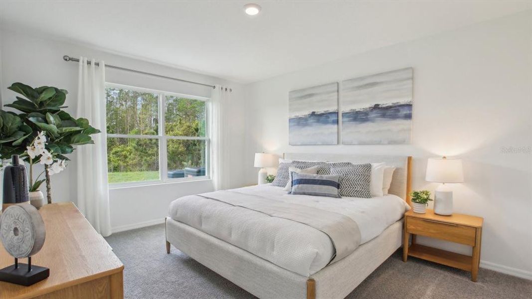 Furnished interior view inside a new home in Angeline, Land O' Lakes (Image 20).