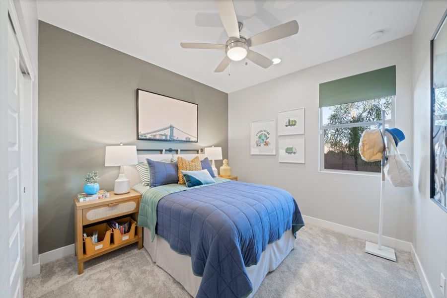 Furnished interior view inside a new home in Combs Ranch, San Tan Valley (Image 13).