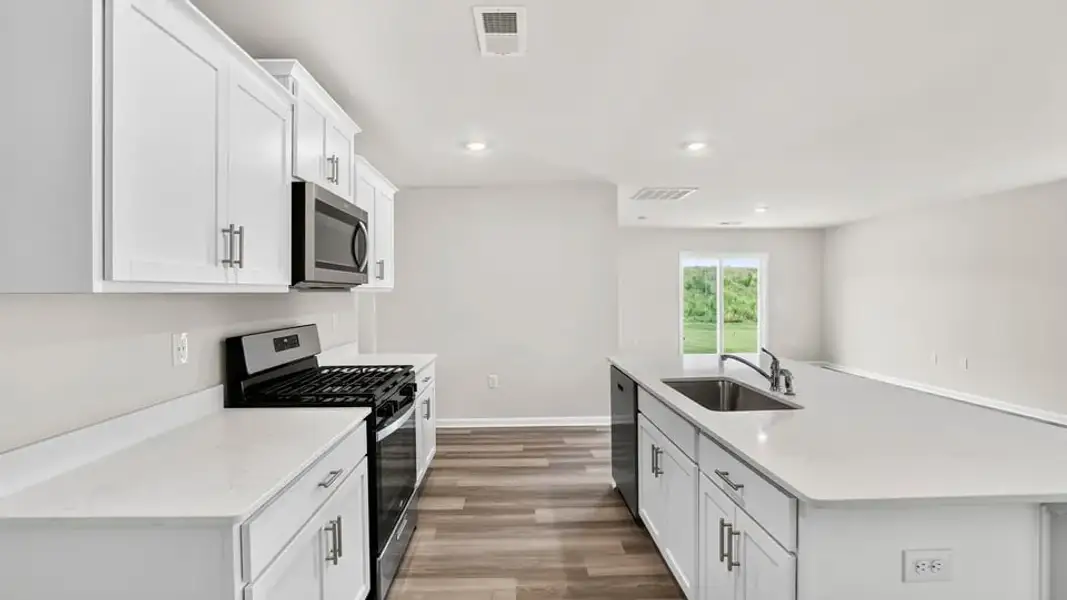 Furnished interior view inside a new home in Trailside Run, Spartanburg (Image 11).