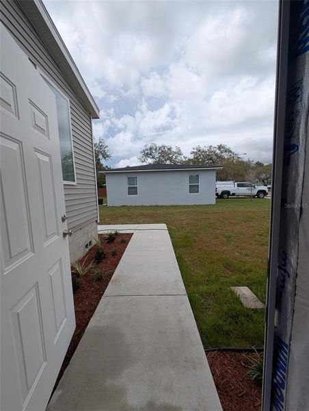 Exterior details and patio area of a home in , Hudson (Image 3).