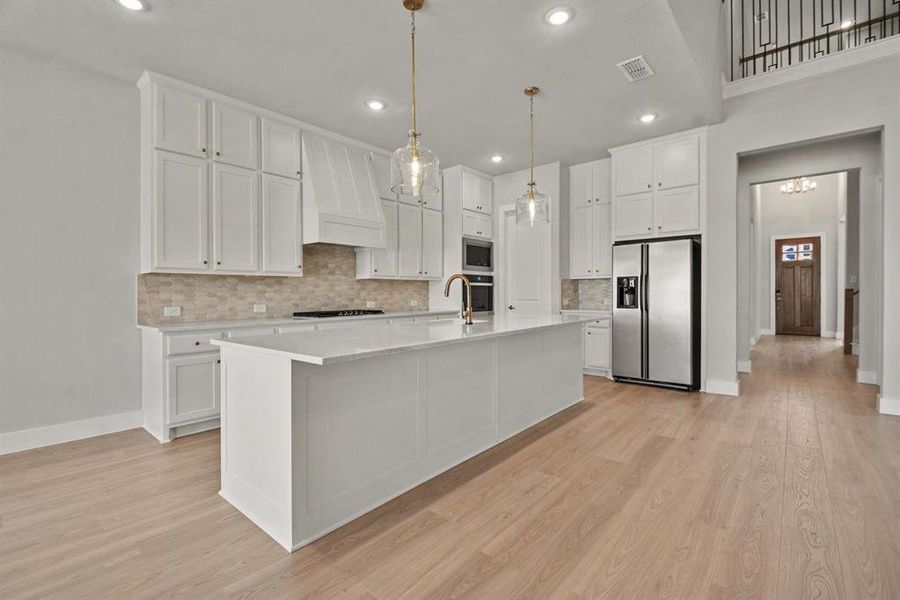 Furnished interior view inside a new home in , McKinney (Image 13).