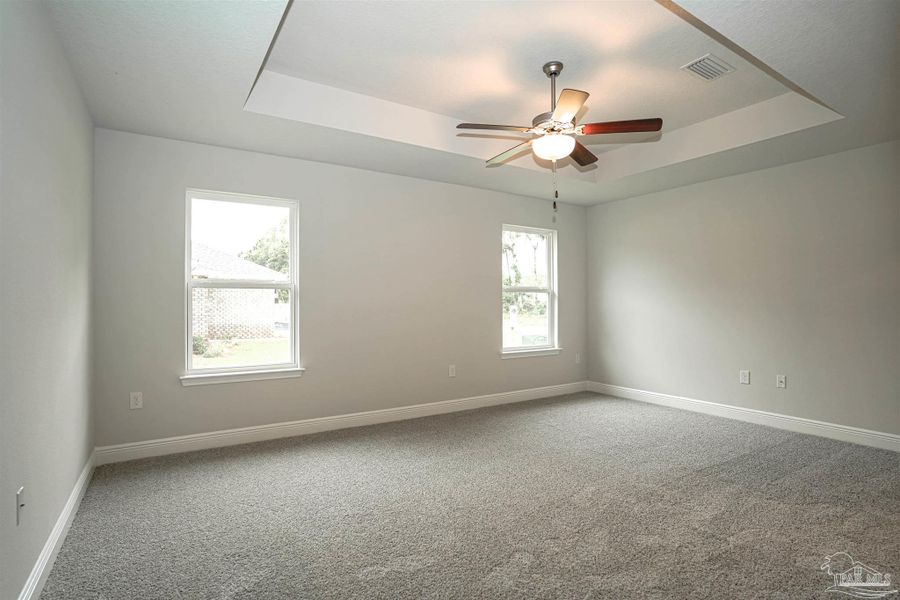 Spacious, unfurnished interior of a new home in Pine Top, Cantonment (Image 12). Spacious, unfurnished interior of a new home in Pine Top, Cantonment (Image 12).