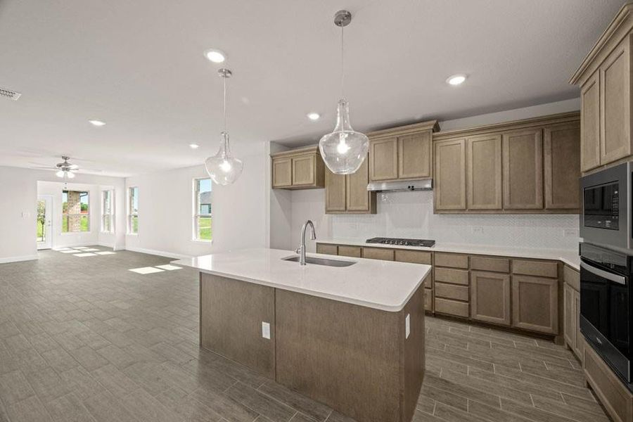 Furnished interior view inside a new home in , Midlothian (Image 5). Furnished interior view inside a new home in , Midlothian (Image 5).