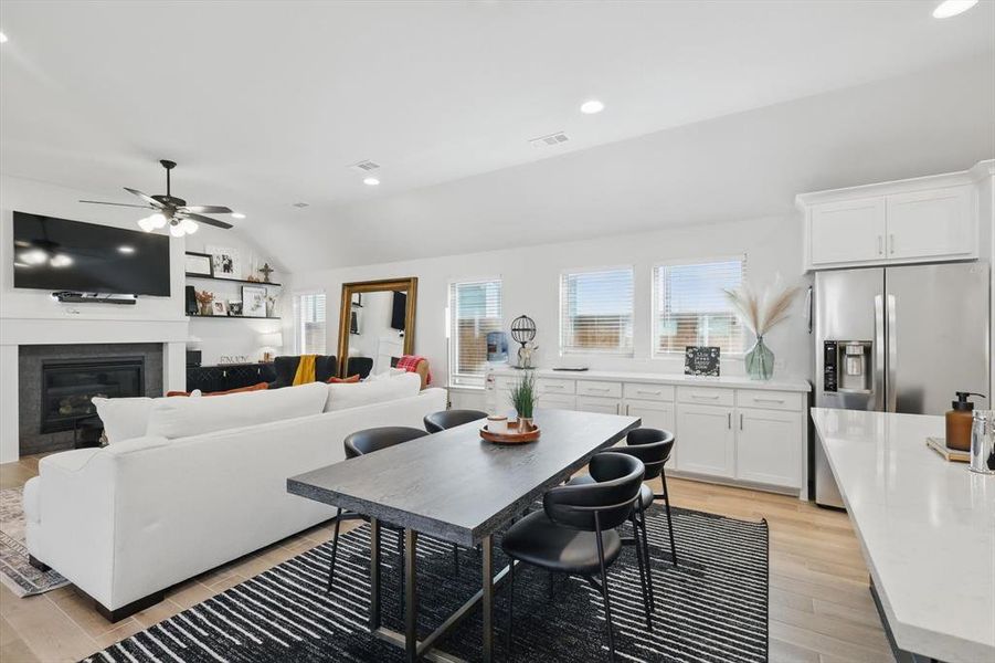 Furnished interior view inside a new home in , Celina (Image 24). Furnished interior view inside a new home in , Celina (Image 24).