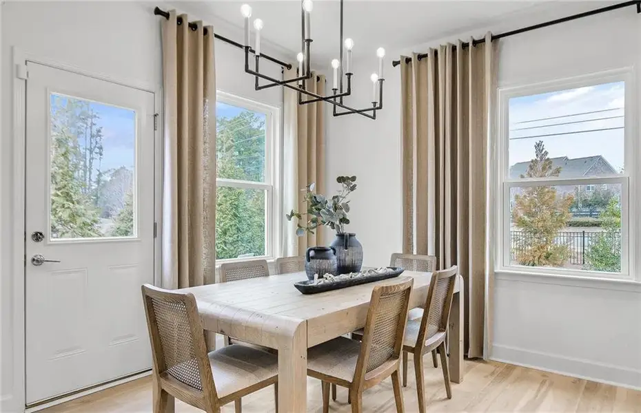Furnished interior view inside a new home in Anderson Point Estates, McDonough (Image 25).