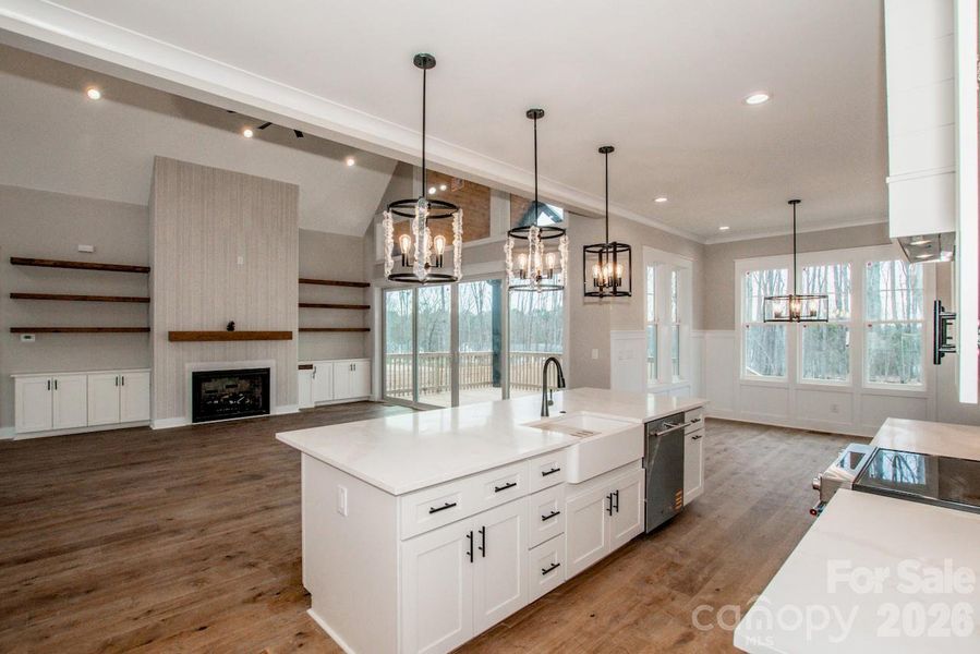 Furnished interior view inside a new home in , Lincolnton (Image 15).