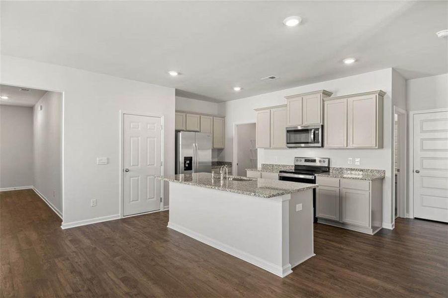 Furnished interior view inside a new home in Shoal Creek, Hampton (Image 3).
