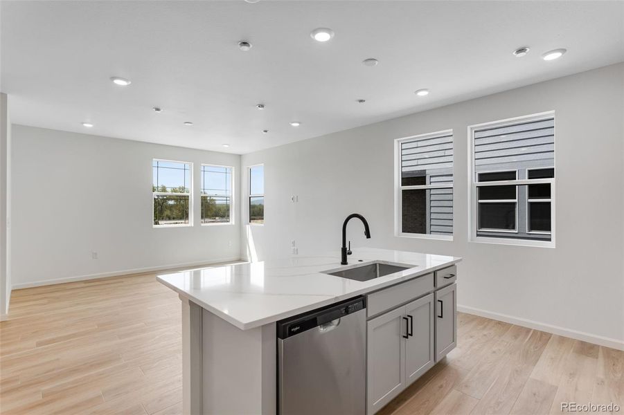 Furnished interior view inside a new home in Sugar Mill Village, Longmont (Image 4).