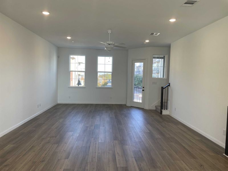 Family Room Construction Progress