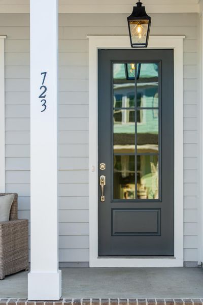 Exterior details and patio area of a home in , Summerville (Image 38). Exterior details and patio area of a home in , Summerville (Image 38).