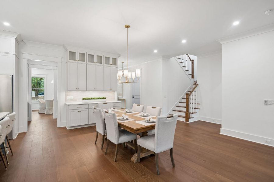 Furnished interior view inside a new home in , Mount Pleasant (Image 6).