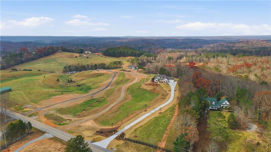 Front exterior of a new home in , Gainesville, GA, highlighting curb appeal (Image 33).