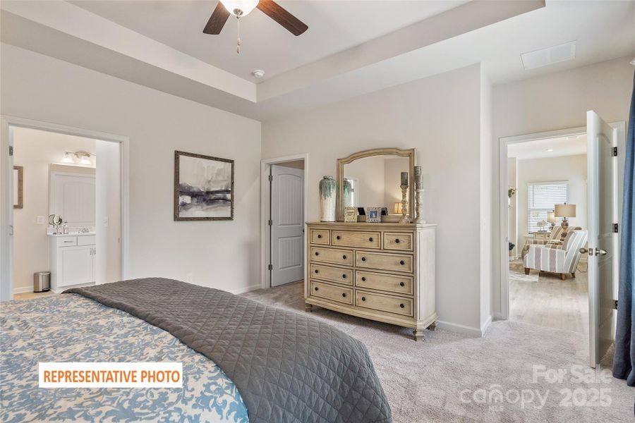 Furnished interior view inside a new home in Cedar Meadows, Monroe (Image 15).