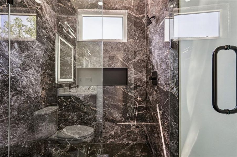 Close-up of interior finishes inside a home in , Sugar Hill (Image 20).