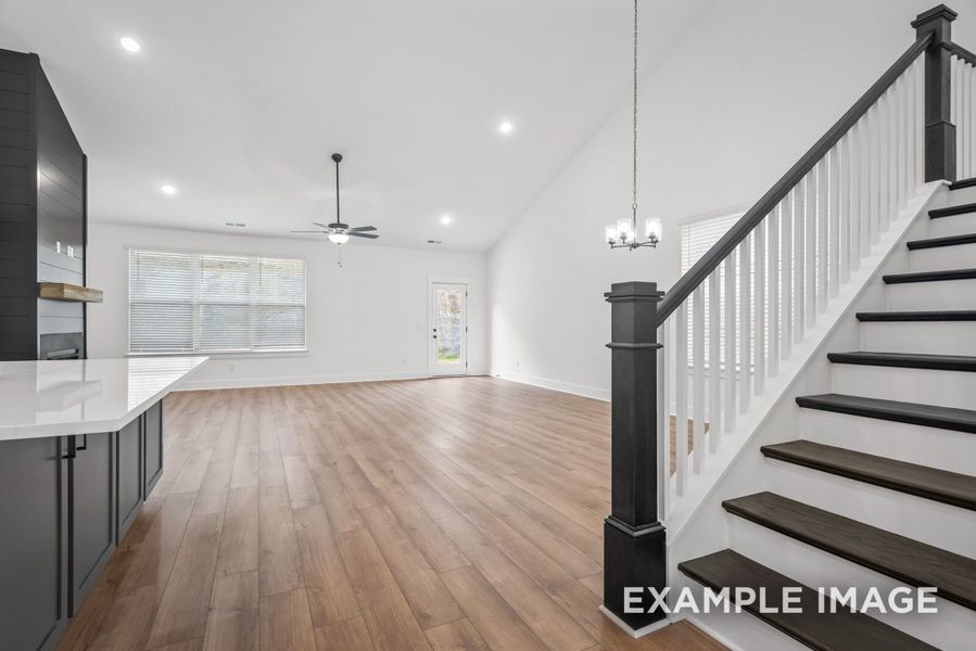 Spacious, unfurnished interior of a new home in Woods Crossing, Gallatin (Image 65).