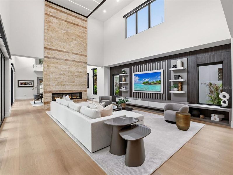 Furnished interior view inside a new home in , Orlando (Image 9).