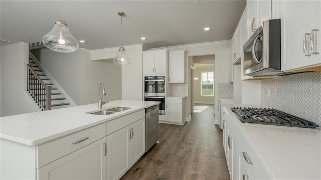 Furnished interior view inside a new home in Westland, Bogart (Image 8).