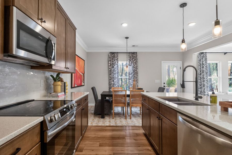 Furnished interior view inside a new home in Arbor Glen, Sanford (Image 13). Furnished interior view inside a new home in Arbor Glen, Sanford (Image 13).