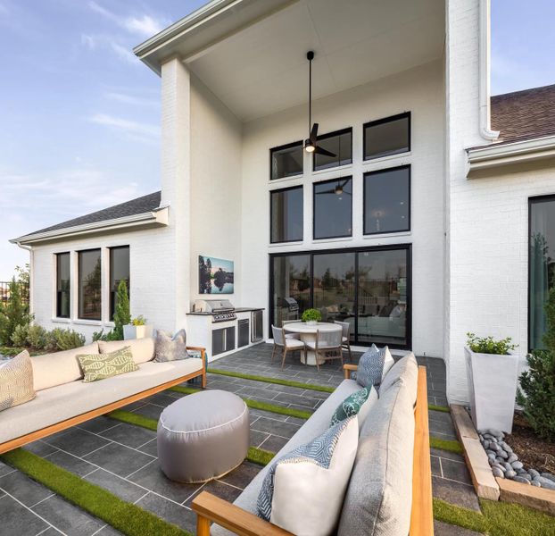 Davis Outdoor Living Area