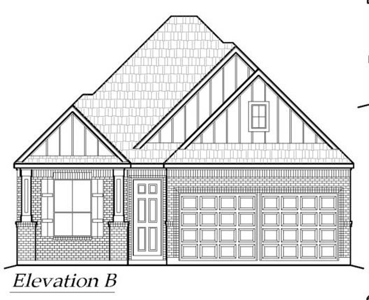 Exterior rendering of this home design in Avondale, Fate, TX (Image 20). Exterior rendering of this home design in Avondale, Fate, TX (Image 20).