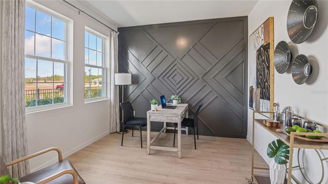 Furnished interior view inside a new home in Sandal Key, Weeki Wachee (Image 17).