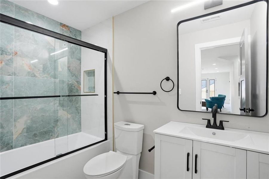 Furnished interior view inside a new home in , Stone Mountain (Image 12).