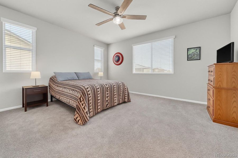 Furnished interior view inside a new home in Urban Collection at Copperleaf, Aurora (Image 9).