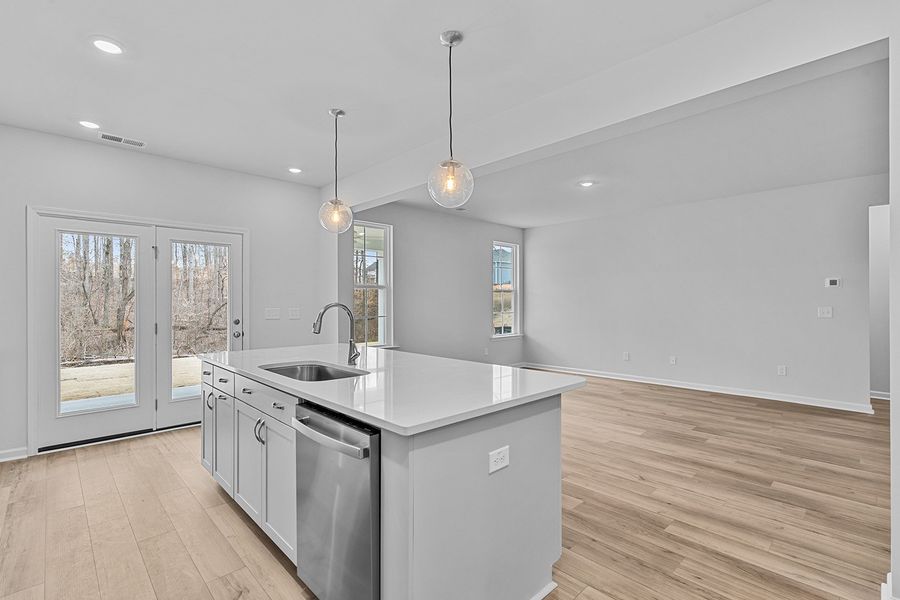 Furnished interior view inside a new home in Fieldstone, Lexington (Image 10).