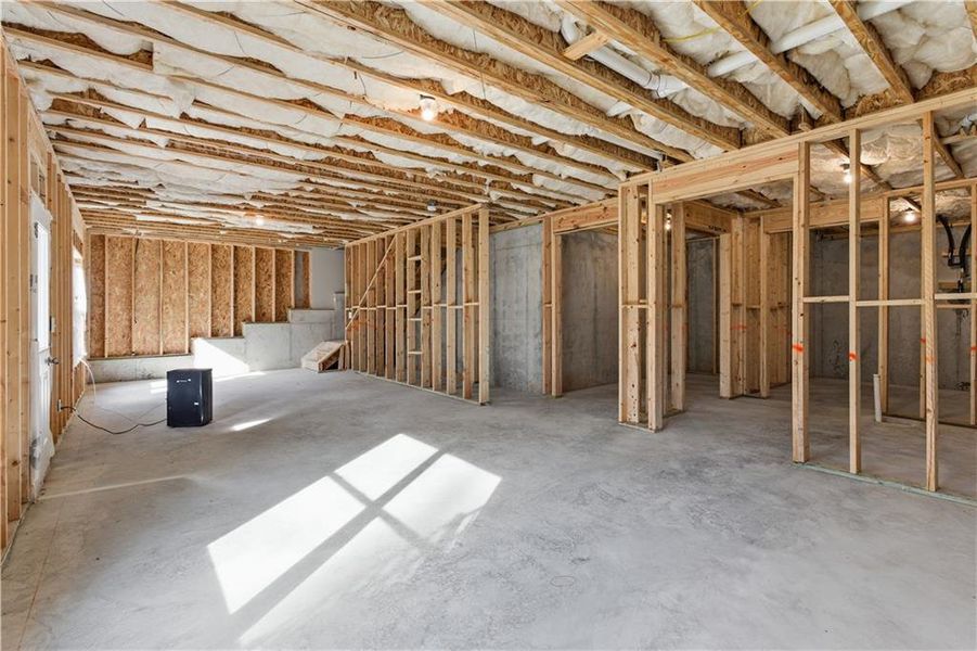 In-progress construction of a new home in The Reserve at Chapel Hill Phase II, Douglasville, GA (Image 23).