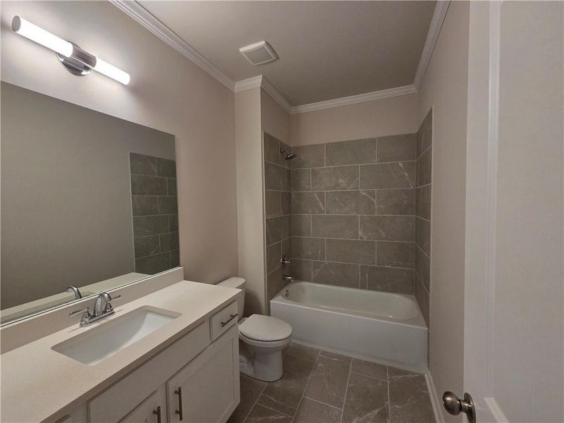 Furnished interior view inside a new home in River Meadows, Bethlehem (Image 5).